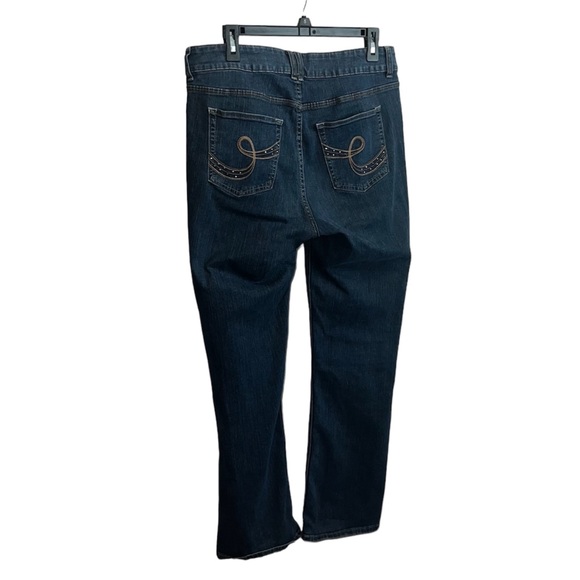 Riders by Lee Bootcut Jeans in Dark Denim | SZ 14M | 130T512 - Picture 2 of 12